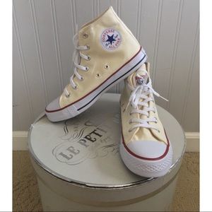 New High Top Cream Converse
